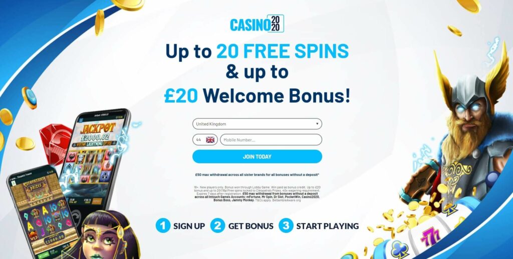 Casino 2020 No Deposit Bonus