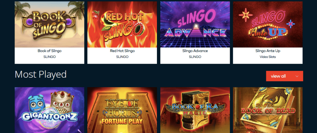fun casino games screenshot