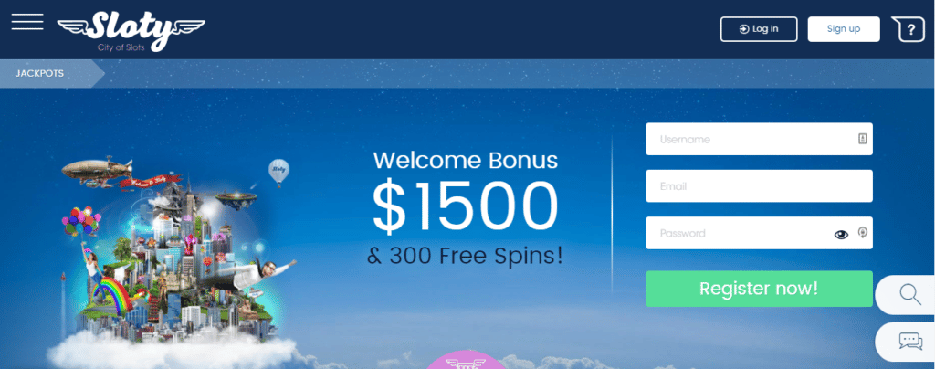 Sloty Casino Bonus