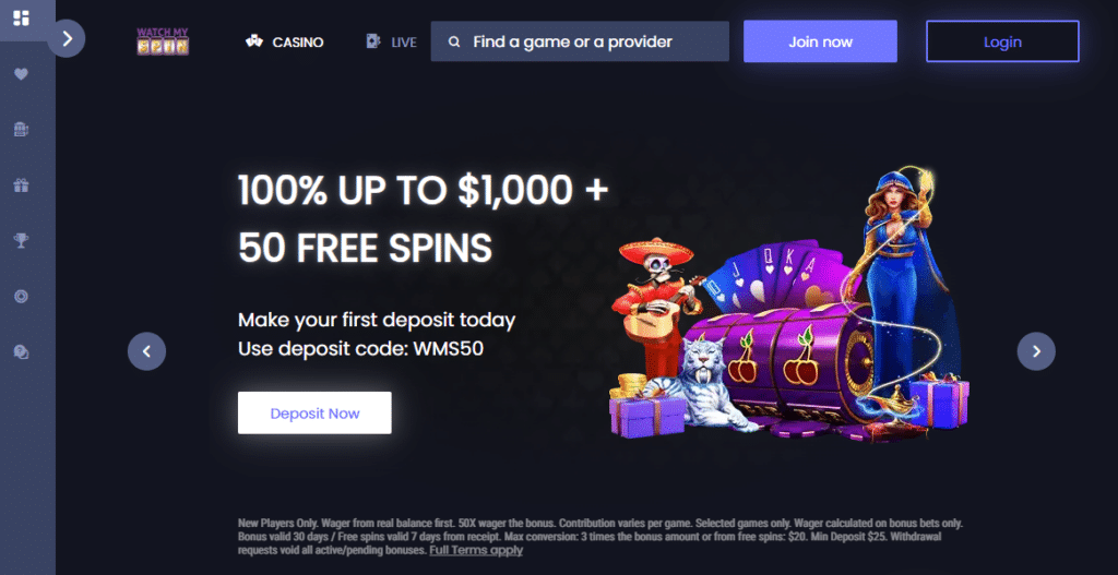 Watchmyspin Online Casino