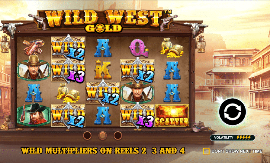 Wild West Gold Slot Screenshot