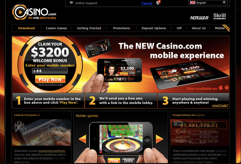 casino.com lobby screenshot