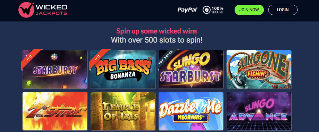 Wicked Jackpots Casino Bonus
