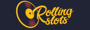 rolling slots casino logo